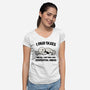 I Paid Taxes-Womens-V-Neck-Tee-Loobs