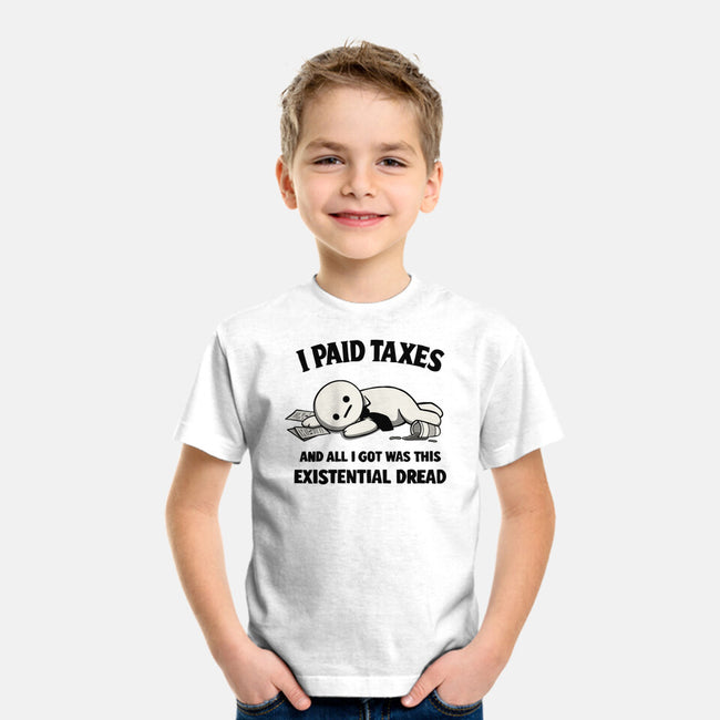I Paid Taxes-Youth-Basic-Tee-Loobs