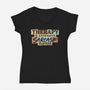 Sarcasm Is Free-Womens-V-Neck-Tee-Popnotic