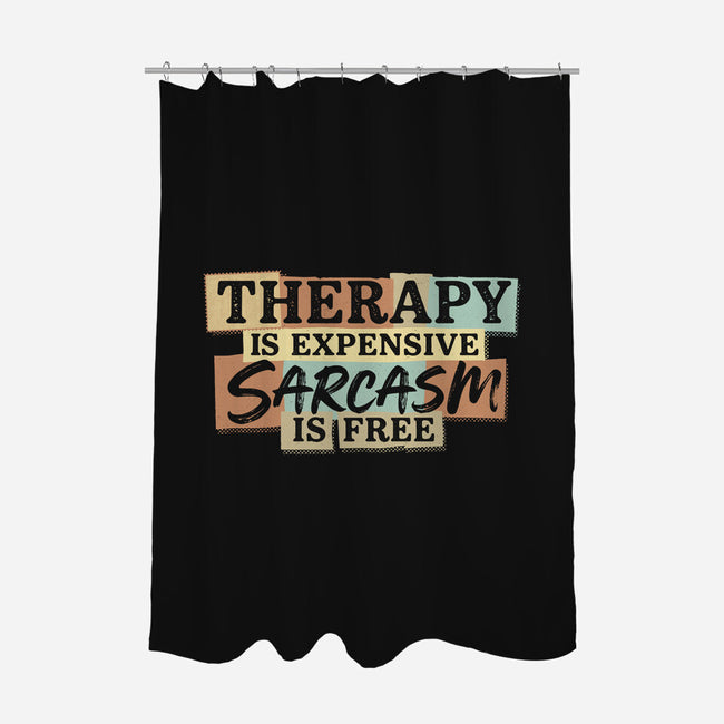Sarcasm Is Free-None-Polyester-Shower Curtain-Popnotic