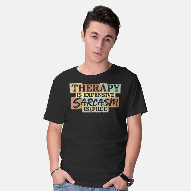 Sarcasm Is Free-Mens-Basic-Tee-Popnotic