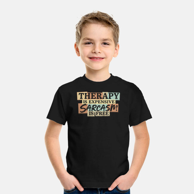 Sarcasm Is Free-Youth-Basic-Tee-Popnotic