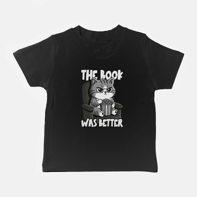 The Book Was Better IMO-Baby-Basic-Tee-Popnotic