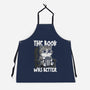 The Book Was Better IMO-Unisex-Kitchen-Apron-Popnotic