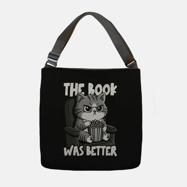 The Book Was Better IMO-None-Adjustable Tote-Bag-Popnotic