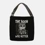 The Book Was Better IMO-None-Adjustable Tote-Bag-Popnotic