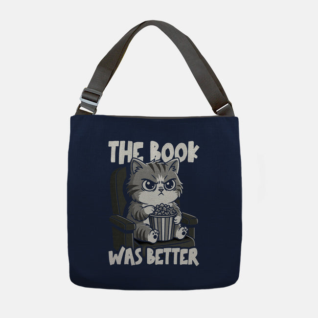 The Book Was Better IMO-None-Adjustable Tote-Bag-Popnotic
