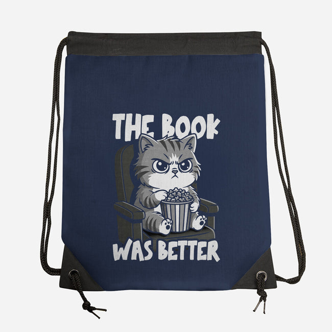 The Book Was Better IMO-None-Drawstring-Bag-Popnotic