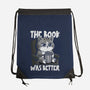 The Book Was Better IMO-None-Drawstring-Bag-Popnotic