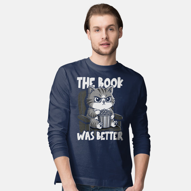 The Book Was Better IMO-Mens-Long Sleeved-Tee-Popnotic