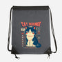Cat Feelings Game-None-Drawstring-Bag-Eoli Studio