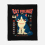 Cat Feelings Game-None-Fleece-Blanket-Eoli Studio