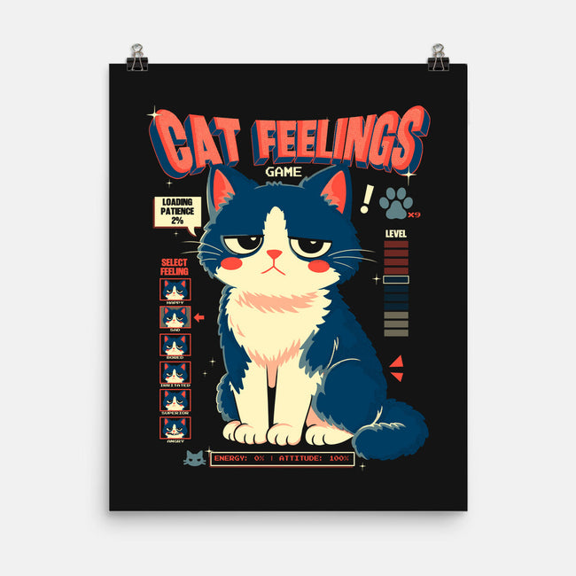 Cat Feelings Game-None-Matte-Poster-Eoli Studio