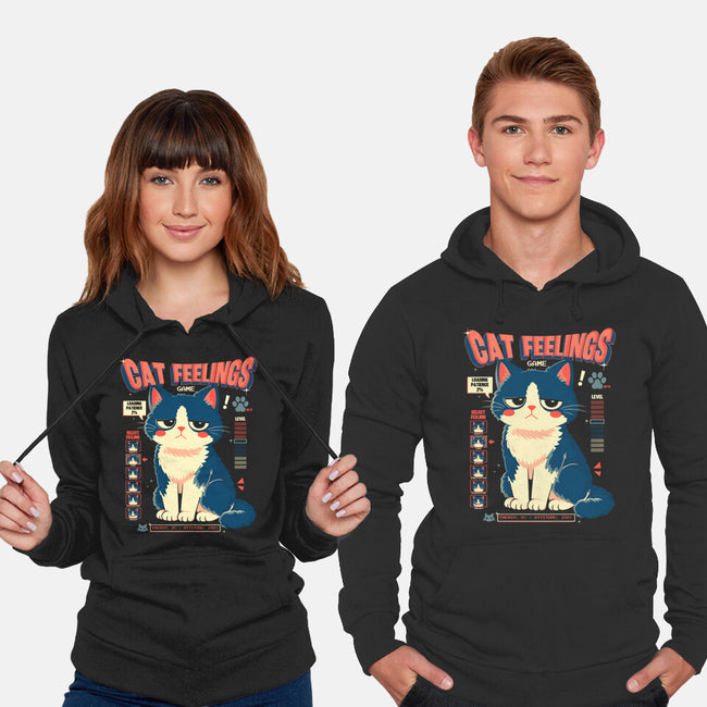 Cat Feelings Game-Unisex-Pullover-Sweatshirt-Eoli Studio