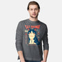 Cat Feelings Game-Mens-Long Sleeved-Tee-Eoli Studio