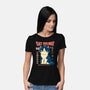Cat Feelings Game-Womens-Basic-Tee-Eoli Studio