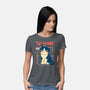 Cat Feelings Game-Womens-Basic-Tee-Eoli Studio
