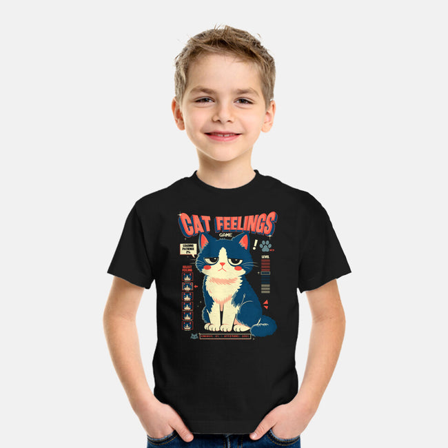 Cat Feelings Game-Youth-Basic-Tee-Eoli Studio