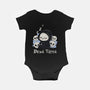 Dead Tired Death Sleeping-Baby-Basic-Onesie-Loobs