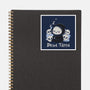 Dead Tired Death Sleeping-None-Glossy-Sticker-Loobs