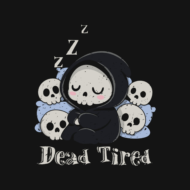 Dead Tired Death Sleeping-Youth-Crew Neck-Sweatshirt-Loobs
