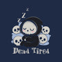 Dead Tired Death Sleeping-Womens-Racerback-Tank-Loobs