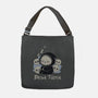 Dead Tired Death Sleeping-None-Adjustable Tote-Bag-Loobs