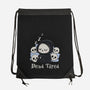 Dead Tired Death Sleeping-None-Drawstring-Bag-Loobs