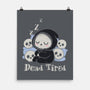 Dead Tired Death Sleeping-None-Matte-Poster-Loobs
