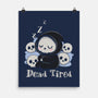 Dead Tired Death Sleeping-None-Matte-Poster-Loobs