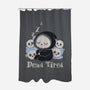 Dead Tired Death Sleeping-None-Polyester-Shower Curtain-Loobs