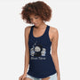 Dead Tired Death Sleeping-Womens-Racerback-Tank-Loobs