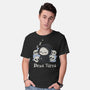 Dead Tired Death Sleeping-Mens-Basic-Tee-Loobs