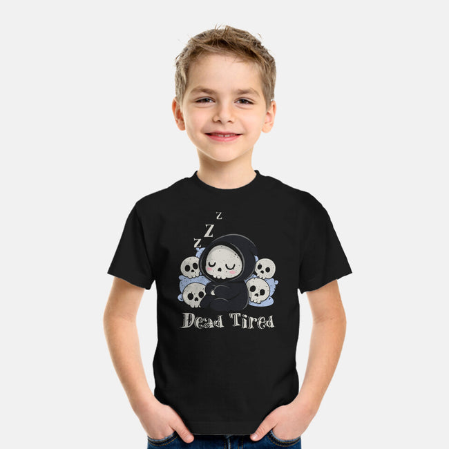 Dead Tired Death Sleeping-Youth-Basic-Tee-Loobs
