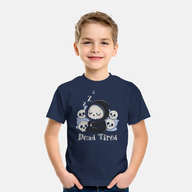 Dead Tired Death Sleeping-Youth-Basic-Tee-Loobs