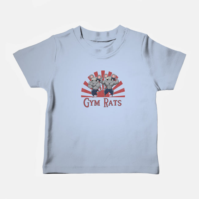 Gym Rats-Baby-Basic-Tee-Loobs