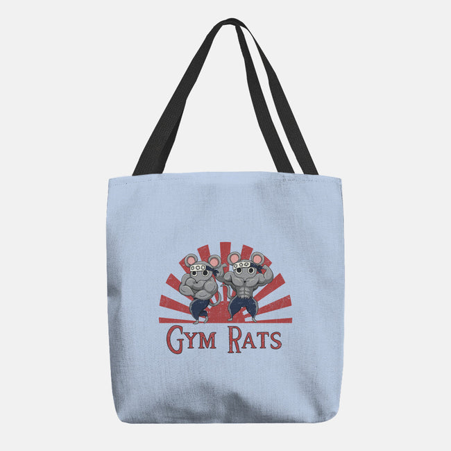 Gym Rats-None-Basic Tote-Bag-Loobs