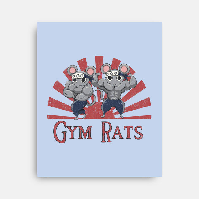 Gym Rats-None-Stretched-Canvas-Loobs