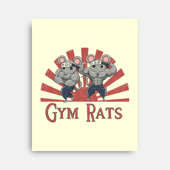 Gym Rats-None-Stretched-Canvas-Loobs