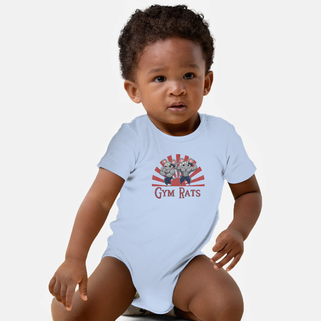 Gym Rats-Baby-Basic-Onesie-Loobs