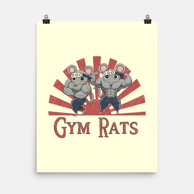 Gym Rats-None-Matte-Poster-Loobs