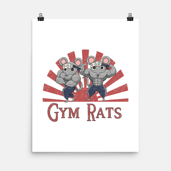Gym Rats-None-Matte-Poster-Loobs
