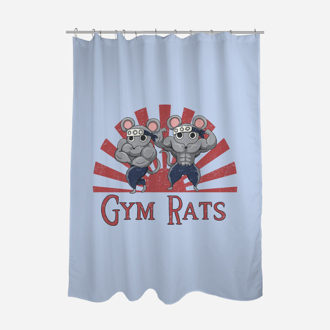 Gym Rats-None-Polyester-Shower Curtain-Loobs