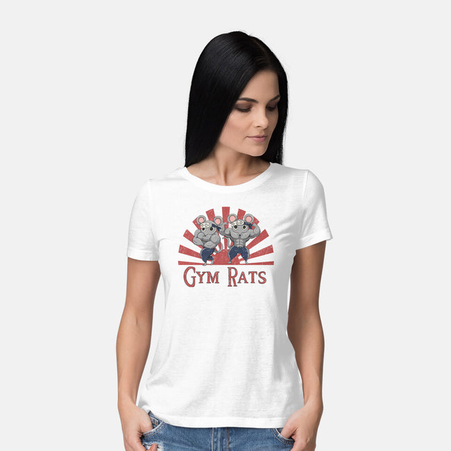 Gym Rats-Womens-Basic-Tee-Loobs