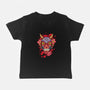 Oni Mask-Baby-Basic-Tee-nickzzarto