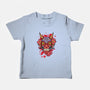 Oni Mask-Baby-Basic-Tee-nickzzarto
