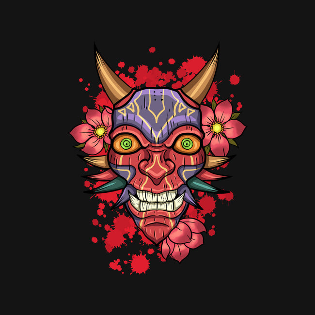 Oni Mask-Unisex-Zip-Up-Sweatshirt-nickzzarto