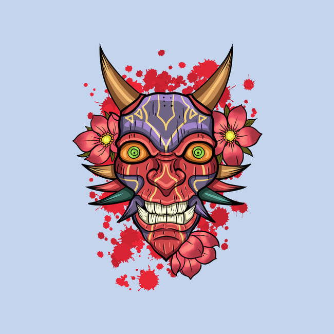 Oni Mask-Baby-Basic-Onesie-nickzzarto