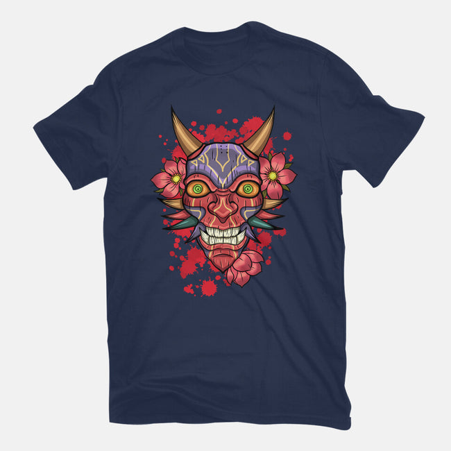 Oni Mask-Youth-Basic-Tee-nickzzarto