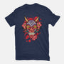 Oni Mask-Unisex-Basic-Tee-nickzzarto